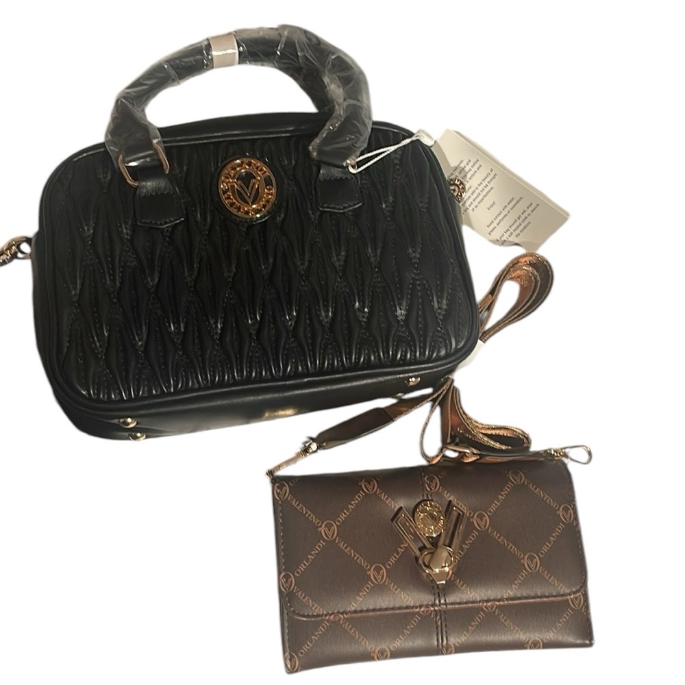 NWT Bundle of 2 NEW Valentino Orlandi bags both crossbody - Picture 3 of 17